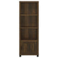 Sachin 3-shelf Engineered Wood Media Tower Dark Pine