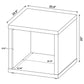 Frisco 3-piece Coffee and End Table Set Dark Pine