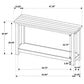 Payne Wood Entryway Sofa Console Table Distressed Brown