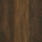 Enfield 71-inch TV Stand Fireplace Media Console Dark Pine