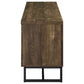 Myles 2-door Engineered Wood 60-inch TV Stand Rustic Oak