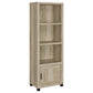 Sachin 3-piece 79-inch TV Entertainment Center Antique Pine