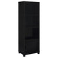 Sachin 3-piece Entertainment Center 79-inch TV Stand Black
