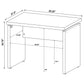 Skylar 39-inch Engineered Wood Writing Desk Cappuccino