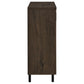 Brixton 2-door Entryway Shoe Storage Cabinets Smoked Oak