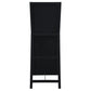 Soline 22 x 61 Inch Framed Standing Floor Mirror Silver