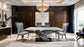 Basilicata - Chair, Silver/White (2/CTN)