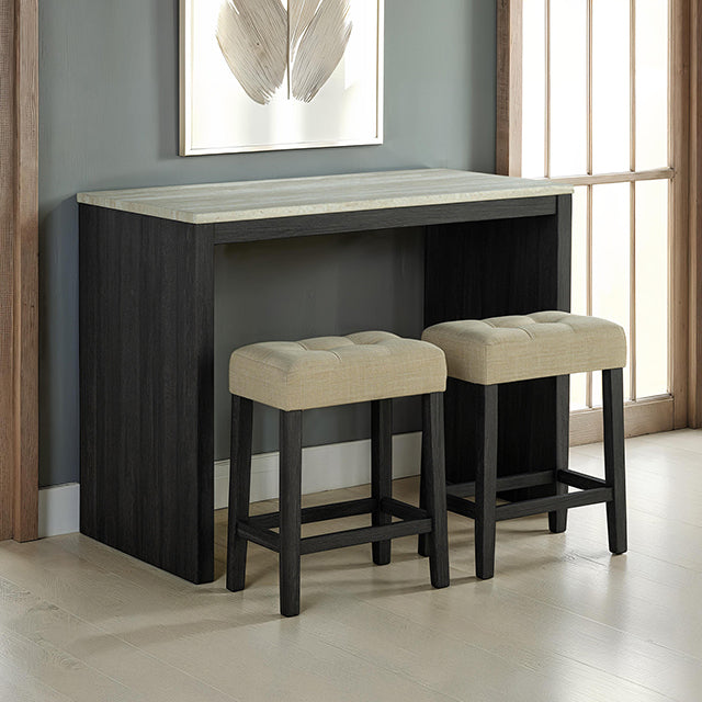 Zanaide - 3 Pc. Dining Table Set