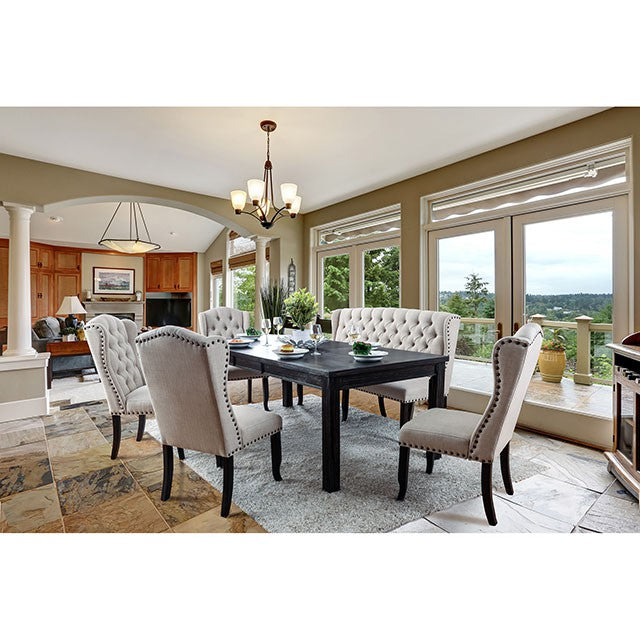 Sania - 9 Pc Dining Table Set