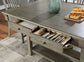 Anaya - 7 Pc Counter Ht Table Set
