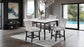 Sabro - 5 Pc Counter Ht Table Set