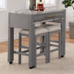 Whitehall - 5 Pc Counter Ht Table Set
