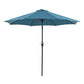 Soli - 9' Outdoor Umbrella w/ Auto Tilt + 21" Round Base