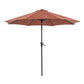 Tano - 9' Outdoor Umbrella + 21" Round Base