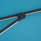 Aurora - 10 Ft Square Umbrella w/ Double Top w/ LED + 37" Large Base