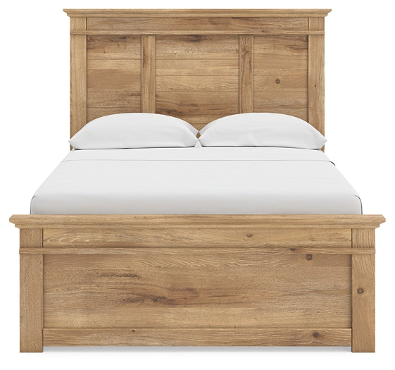 Makidern Full Panel Storage Bed