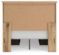 Makidern Full Panel Storage Bed