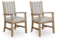 Ridgester Dining UPH Arm Chair (2/CN)