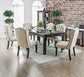 Sania - 9 Pc Dining Table Set