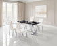 Horley - 60" Dining Table, Silver Frame