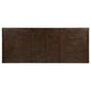 Ridgewell 7-piece Rectangular Trestle Dining Set Dark Oak