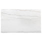 Averill 72-inch Rectangular White Marble Top Dining Table Coffee Bean