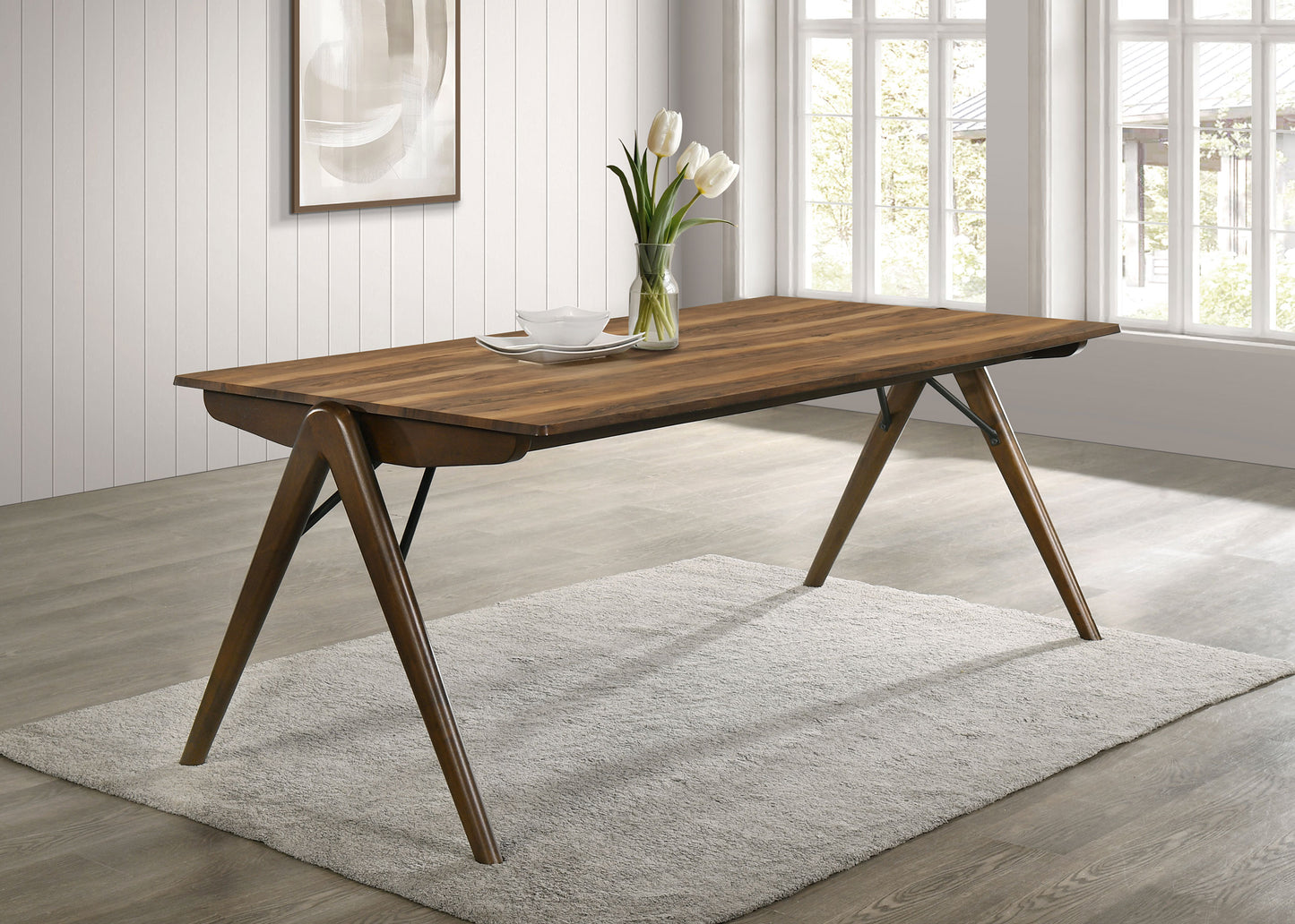 Randolph 79-inch Rectangular Dining Table Sheesham and Brown