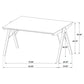 Randolph 79-inch Rectangular Dining Table Sheesham and Brown