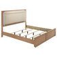 Leanne 5-piece Eastern King Bedroom Set Light Oak