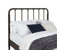 Rocco All Wood Water Pipe Open Frame Full Bed Dark Bronze