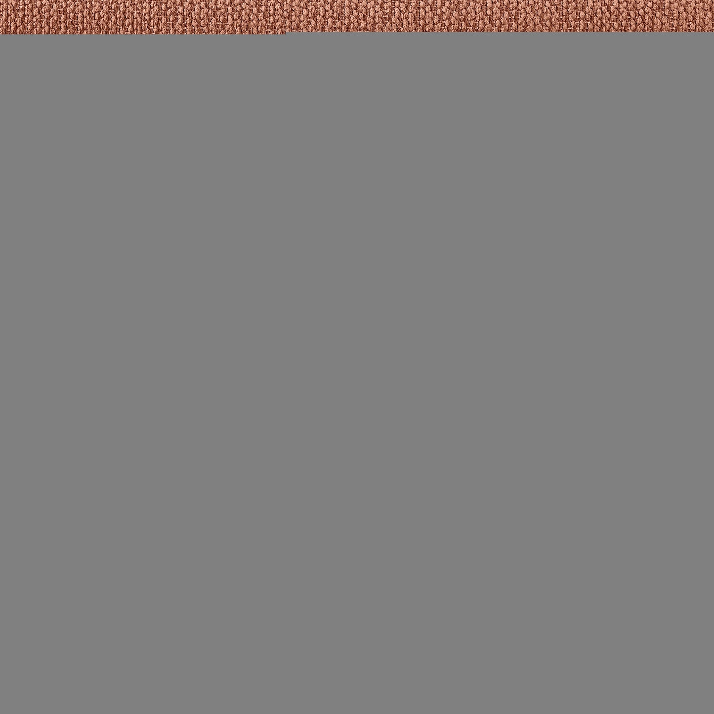 Elysia Chenille Upholstered Modular Lounge Sofa Coral