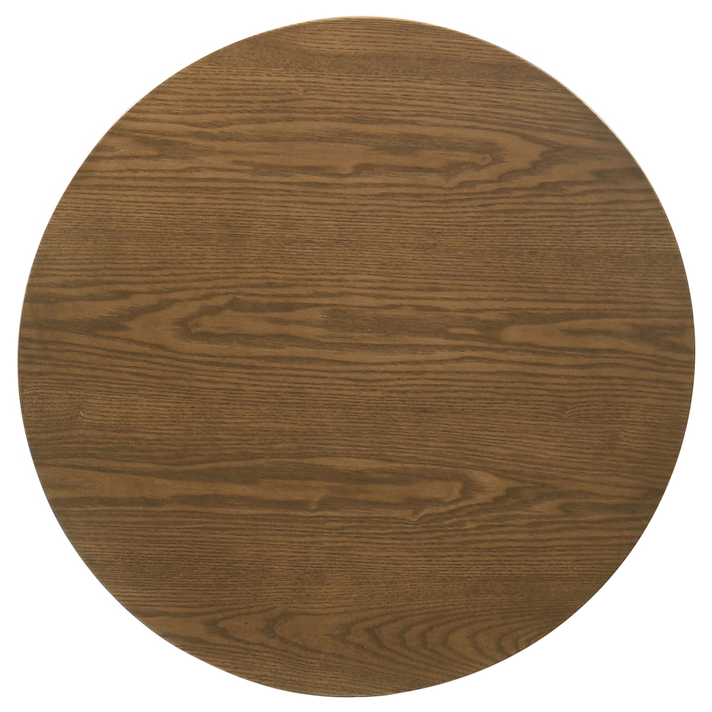 Franklin 2-piece Round Pedestal Coffee Table Set Dark Brown