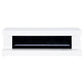 Mallory TV Stand Fireplace Console Bluetooth Speaker White High Gloss