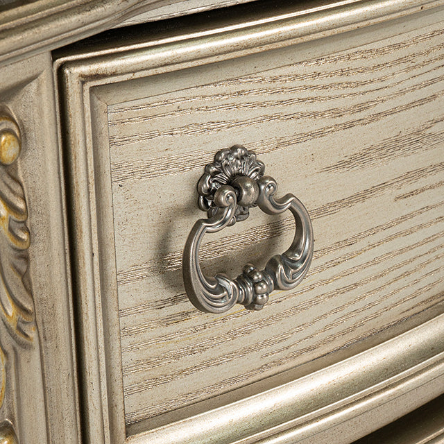 Fromberg - Nightstand w/ Marble Top