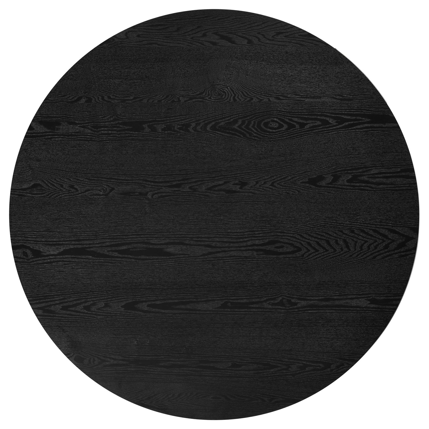 Hamlyn 5-piece Round Wood Dining Set Black