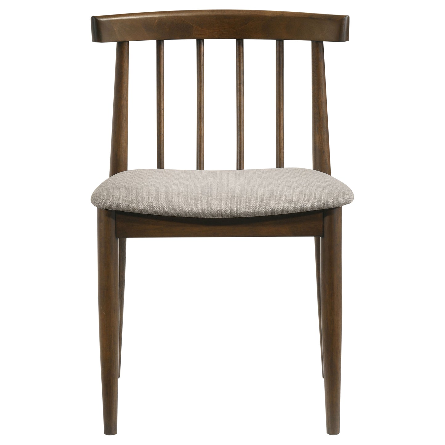 Hamlyn 5-piece Round Wood Dining Set Wheat and Walnut