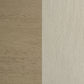 Redbridge Upholstered Counter Chair Cream and Natural Oak (Set of 2)