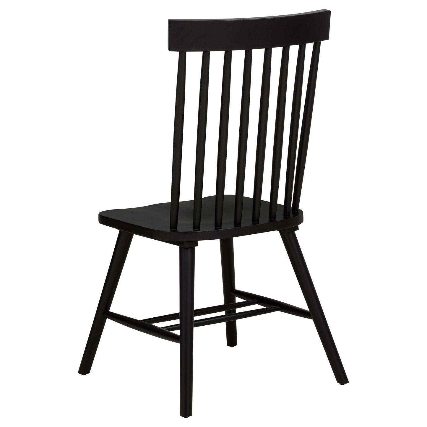 Decker 7-piece 82-inch Rectangular Dining Set Black