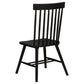 Decker 7-piece 82-inch Rectangular Dining Set Black