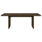 Decker 7-piece 82-inch Rectangular Dining Set Black and Walnut