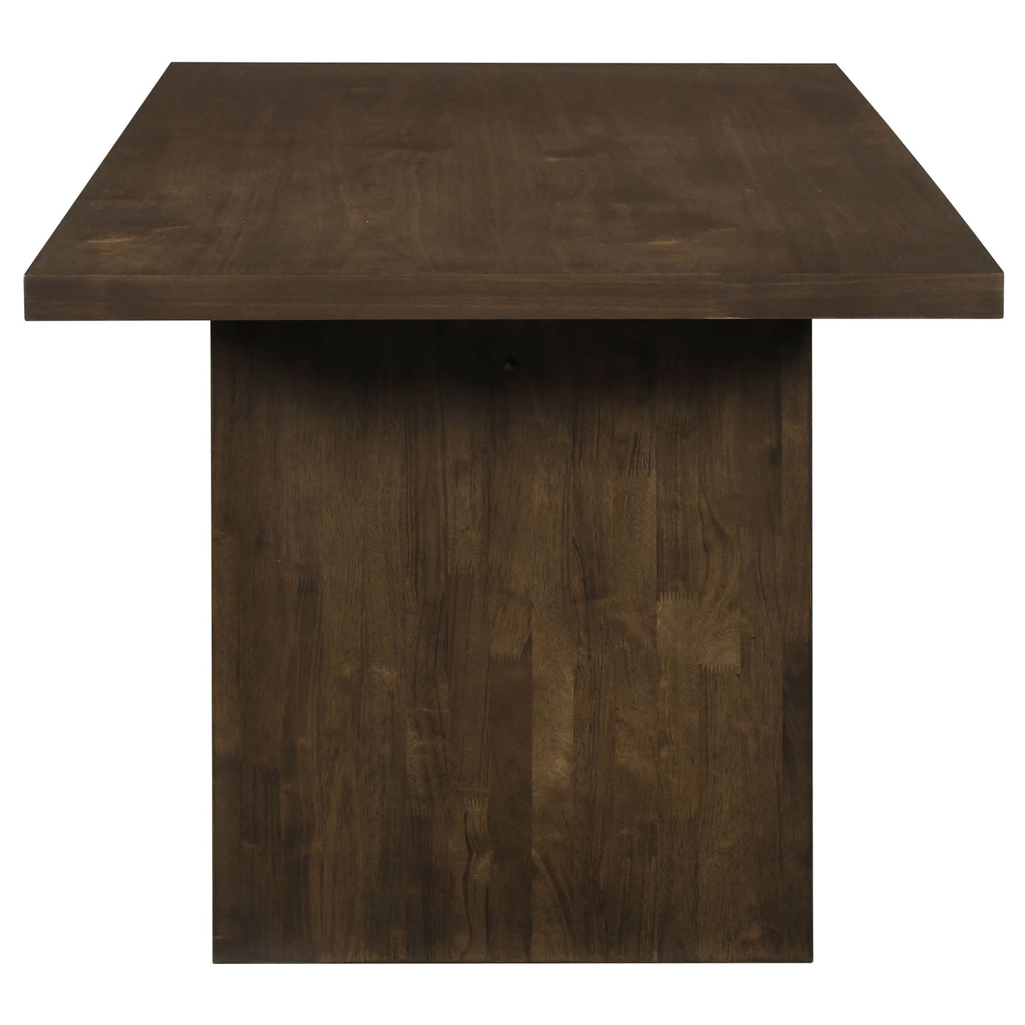 Decker 7-piece 82-inch Rectangular Dining Set Black and Walnut