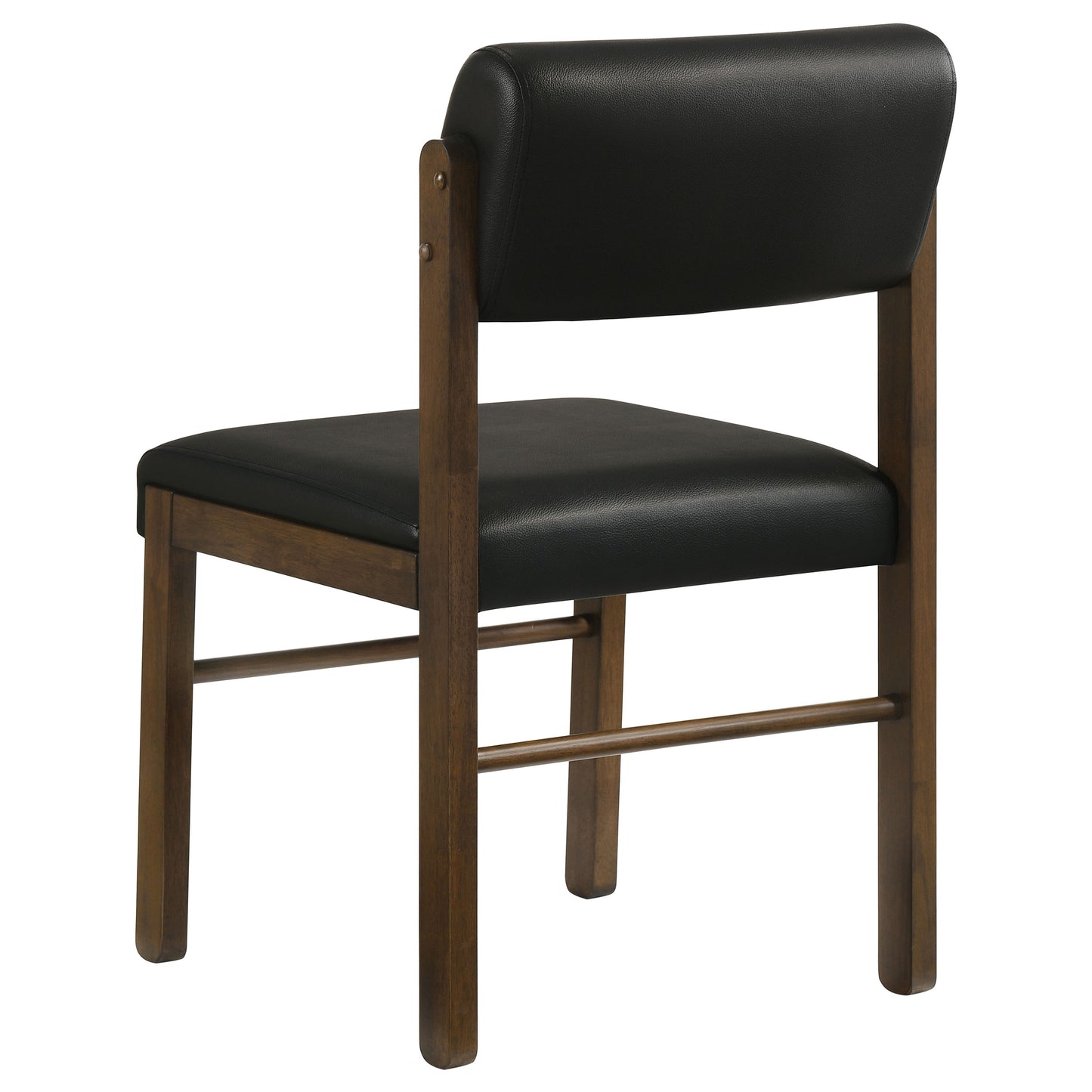 Decker 7-piece 82-inch Rectangular Dining Set Black and Walnut