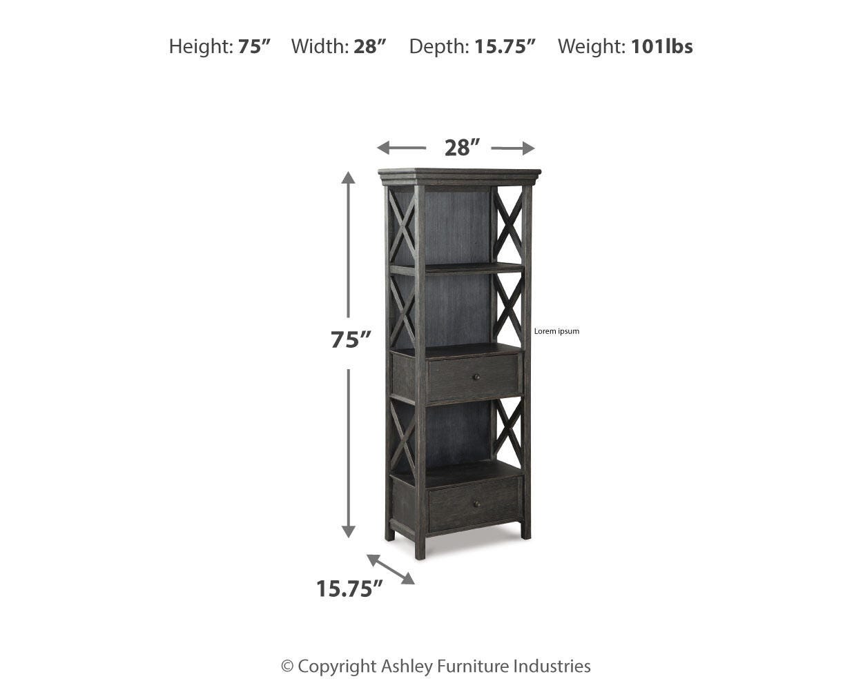 Tyler Creek Display Cabinet