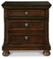 Porter Two Drawer Night Stand