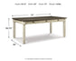 Bolanburg Rectangular Dining Room Table