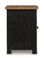 Valebeck Chair Side End Table