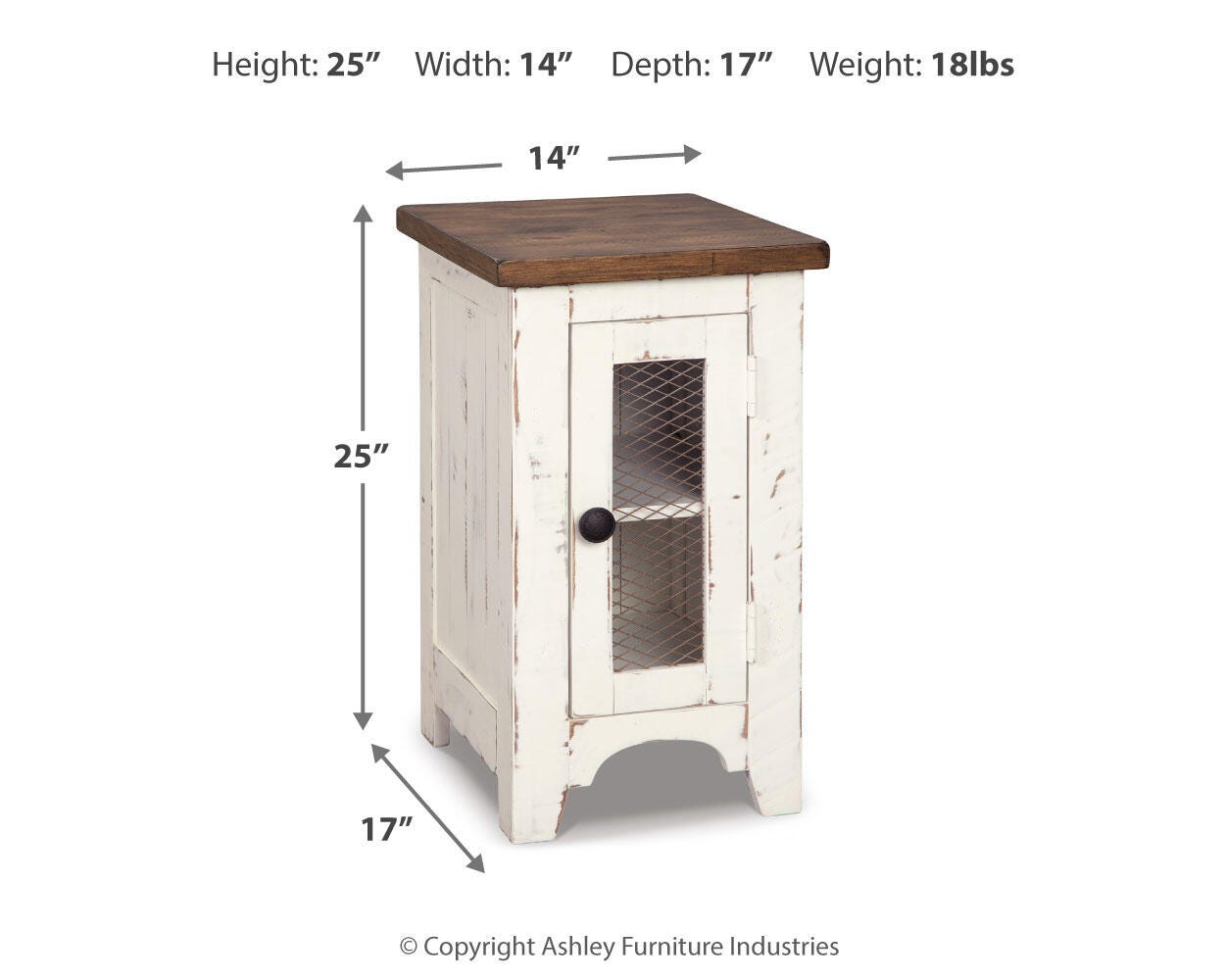 Wystfield Chair Side End Table