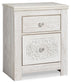 Paxberry Two Drawer Night Stand
