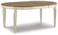 Realyn Oval Dining Room EXT Table