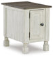 Havalance Chair Side End Table